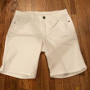 Christopher & Banks White  Jean Shorts Size 6